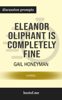 bestof.me - Eleanor Oliphant Is Completely Fine: A Novel by Gail Honeyman (Discussion Prompts) artwork