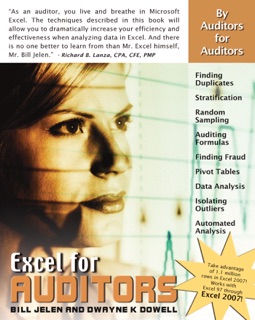 Excel for Auditors by Bill Jelen & Dwayne K. Dowell