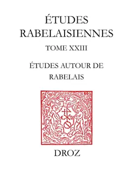 Read: Etudes autour de Rabelais Book