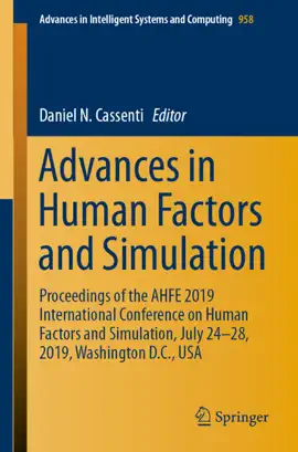 Read: Advances in Book Human Factors and Simulation