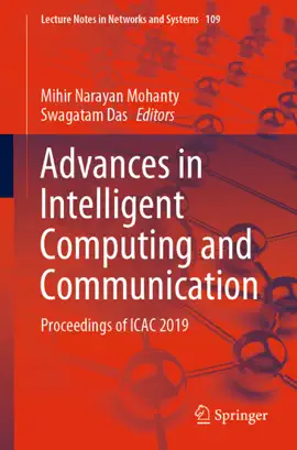 Read: Advances in Intelligent Computing and Communication Book