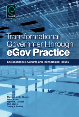 Read: Transformational Book Government Through EGov Practice