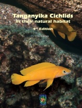 Book cover for Tanganyika cichlids in their natural habitat by Ad Konings