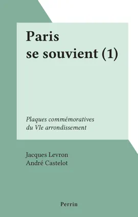 Read: Paris Book se souvient (1)