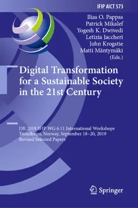 Read: Digital Transformation for a Sustainable Society in Book the 21st Century