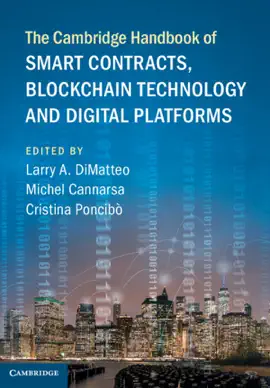 Read: Book The Cambridge Handbook of Smart Contracts, Blockchain Technology and Digital Platforms