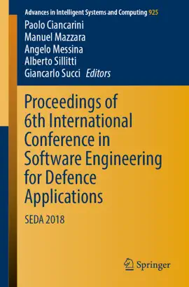 Read: Proceedings of 6th Book International Conference in Software Engineering for Defence Applications