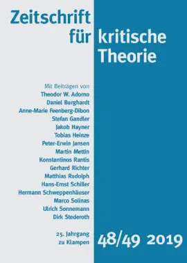 Read: Book Zeitschrift für kritische Theorie, Heft 48/49