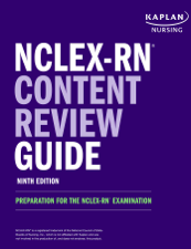 NCLEX-RN Content Review Guide - Kaplan Nursing Cover Art