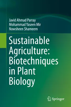 Read: Sustainable Book Agriculture: Biotechniques in Plant Biology