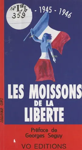 Read: Les moissons de la liberté : 1944, 1945, Book 1946