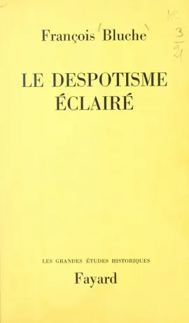 Read: Le despotisme éclairé Book