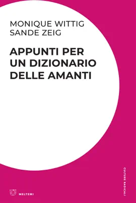Read: Book Appunti per un dizionario delle amanti