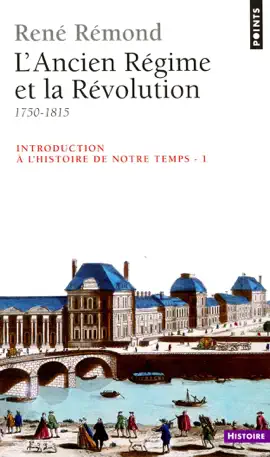 Read: Introduction à l'histoire de notre temps. L'Ancien Book Régime et la Révolution (1750-1815)