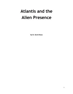Atlantis and the Alien Presence 2 by David Klooz