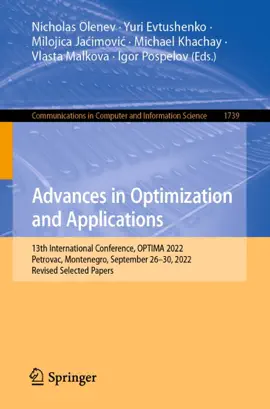 Read: Advances in Book Optimization and Applications