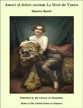Read: Amori et dolori sacrum: La Book Mort de Venise