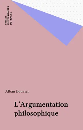 Read: L'Argumentation philosophique Book