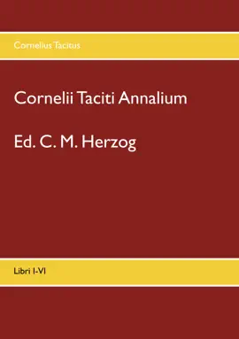 Read: Book Cornelii Taciti Annalium