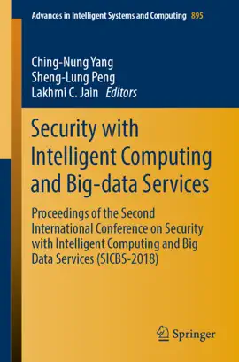 Read: Book Security with Intelligent Computing and Big-data Services