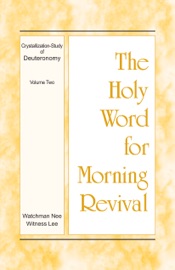 Crystallization-study of Deuteronomy - Witness Lee