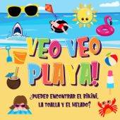 Veo Veo - Playa! ¿Puedes Encontrar el Bikini, la Toalla y el Helado? - Pamparam Libros para Niños