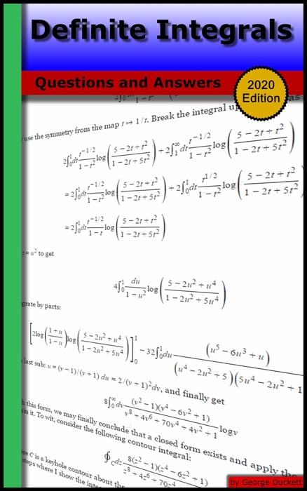 Definite Integrals: Questions and Answers (2020 Edition)