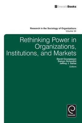 Read: Rethinking Power in Organizations, Institutions, and Markets Book