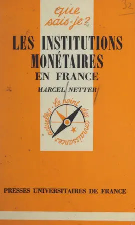Read: Les Book institutions monétaires en France