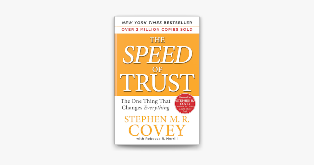 ‎The SPEED of Trust on Apple Books