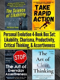 Personal Evolution 4-Book Box Set: Likability, Charisma, Productivity, Critical Thinking, & Assertiveness - Patrick King
