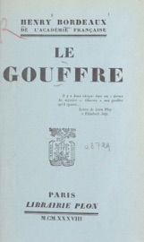 Le gouffre - Henry Bordeaux