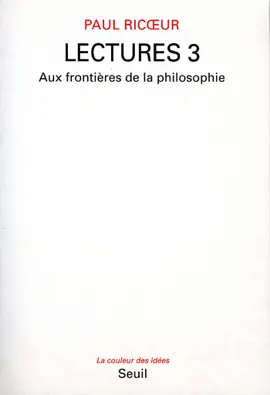 Read: Lectures, t. 3. Aux Book frontières de la philosophie