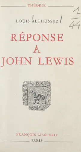 Read: Réponse à John Lewis Book