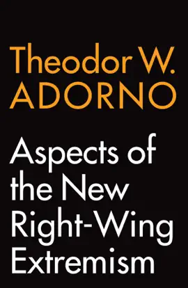 Read: Aspects of the New Book Right-Wing Extremism