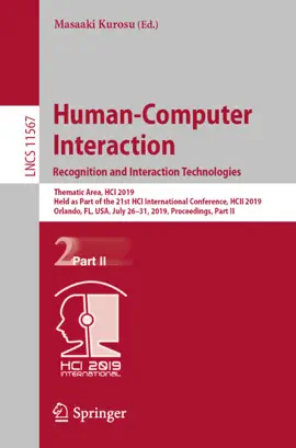 Read: Book Human-Computer Interaction. Recognition and Interaction Technologies