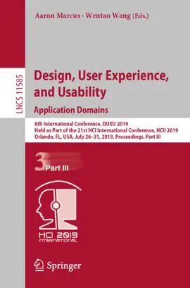 Read: Design, User Experience, Book and Usability. Application Domains