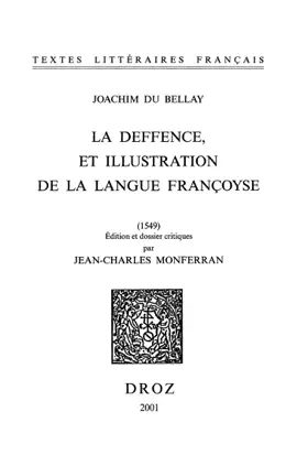 Read: La Deffence, et illustration de la langue françoyse (1549) & Book L'Olive