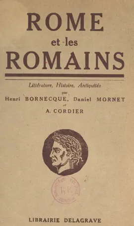Read: Rome et les Romains Book