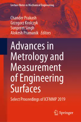 Read: Advances in Metrology and Book Measurement of Engineering Surfaces