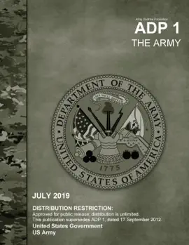 Army Doctrine Publication ADP 1 The Army July 2019