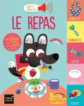 Read: Répète après moi - Book Le repas 1/3 ans