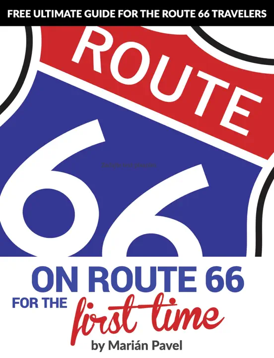 ON ROUTE 66 FOR THE FIRST TIME