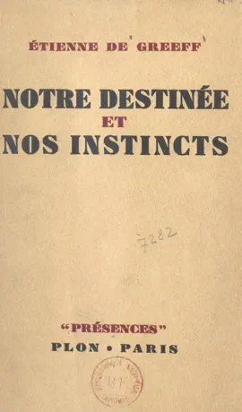 Read: Notre destinée et nos instincts Book