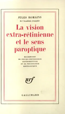 Read: La Vision extra-rétinienne et le sens Book paroptique