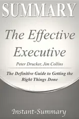 The Effective Executive by Peter Ducker - Book