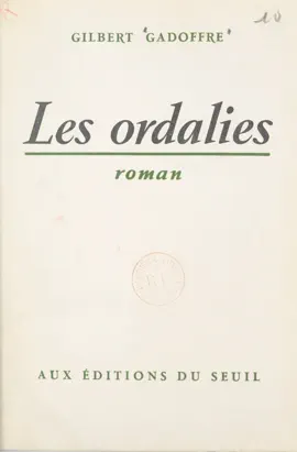 Read: Les ordalies Book