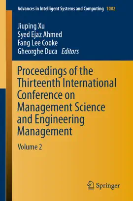 Read: Proceedings of Book the Thirteenth International Conference on Management Science and Engineering Management