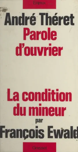 Read: Book Parole d'ouvrier