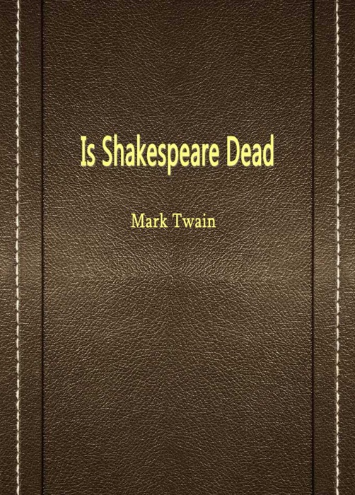 Is Shakespeare Dead